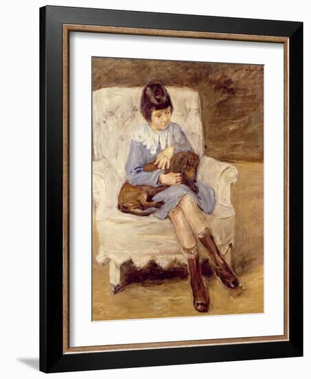 Maria Riezler-White-Max Liebermann-Framed Giclee Print