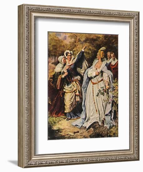 'Maria Stuart 1542-1587 und Elisabeth v. England 1533-1603', 1934-Unknown-Framed Giclee Print