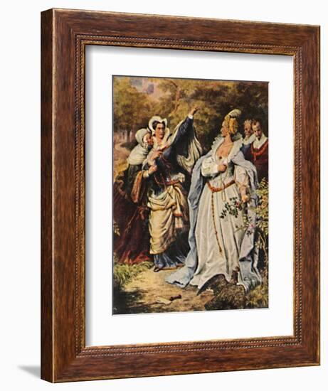 'Maria Stuart 1542-1587 und Elisabeth v. England 1533-1603', 1934-Unknown-Framed Giclee Print