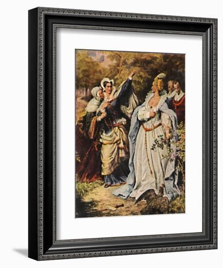 'Maria Stuart 1542-1587 und Elisabeth v. England 1533-1603', 1934-Unknown-Framed Giclee Print