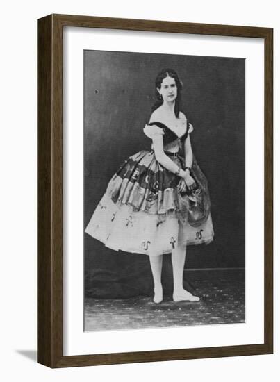 Maria Surovshchikova-Petipa, Russian Ballet Dancer, C1861-Felix Nadar-Framed Giclee Print