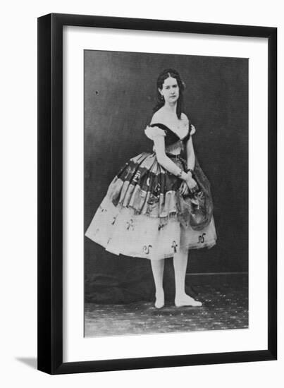 Maria Surovshchikova-Petipa, Russian Ballet Dancer, C1861-Felix Nadar-Framed Giclee Print