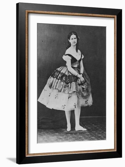 Maria Surovshchikova-Petipa, Russian Ballet Dancer, C1861-Felix Nadar-Framed Giclee Print