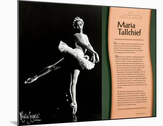 Maria Tallchief-null-Mounted Art Print