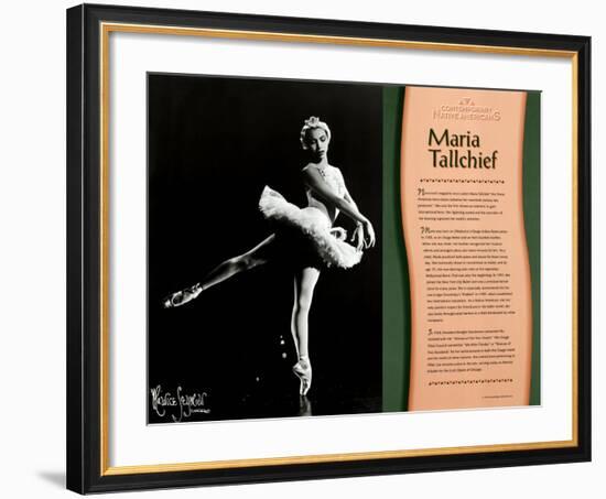 Maria Tallchief-null-Framed Art Print