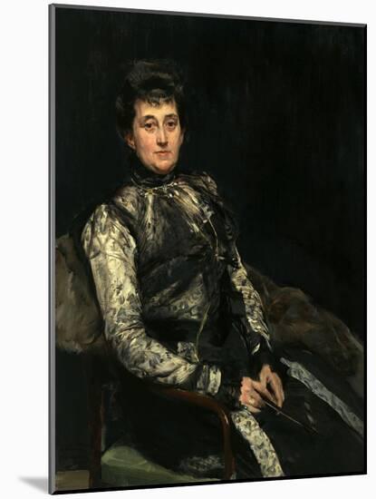 María Teresa Moret Y Remisa, the Wife of Beruete, 1901-Joaquín Sorolla y Bastida-Mounted Giclee Print