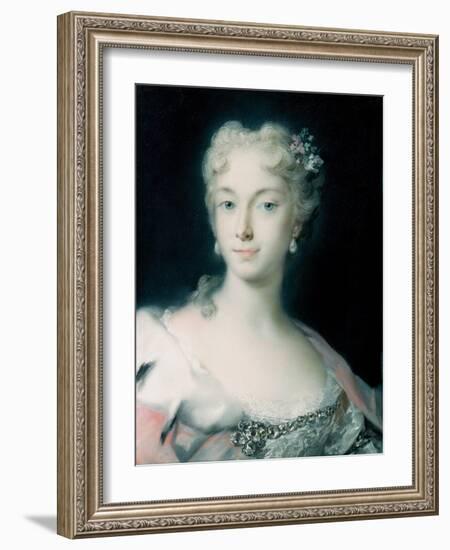 Maria Theresa, Archduchess of Habsburg (1717-178), 1730-Rosalba Giovanna Carriera-Framed Giclee Print