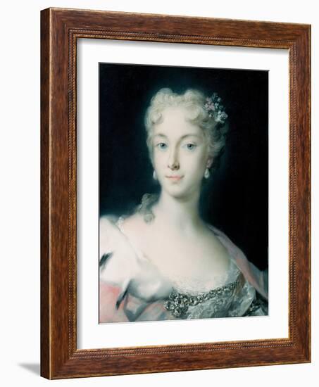 Maria Theresa, Archduchess of Habsburg (1717-178), 1730-Rosalba Giovanna Carriera-Framed Giclee Print