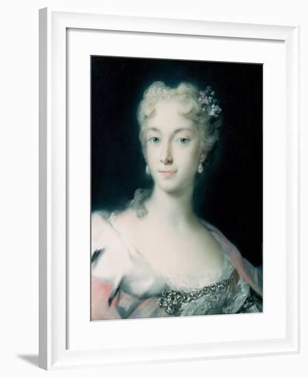 Maria Theresa, Archduchess of Habsburg (1717-178), 1730-Rosalba Giovanna Carriera-Framed Giclee Print