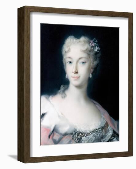 Maria Theresa, Archduchess of Habsburg-Rosalba Carriera-Framed Giclee Print