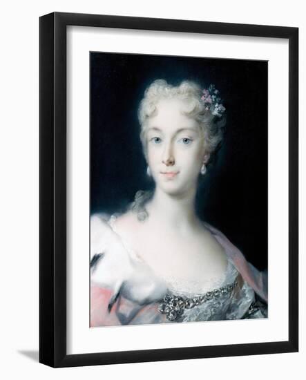 Maria Theresa, Archduchess of Habsburg-Rosalba Carriera-Framed Giclee Print