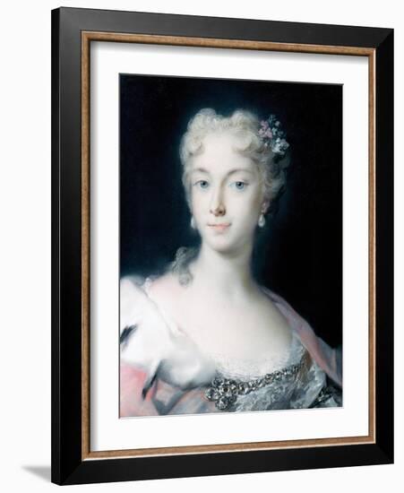 Maria Theresa, Archduchess of Habsburg-Rosalba Carriera-Framed Giclee Print