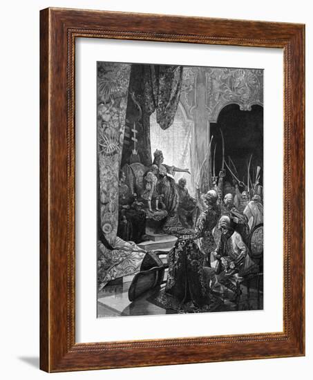 Maria Theresa Crown 1741-Alphonse Mucha-Framed Art Print