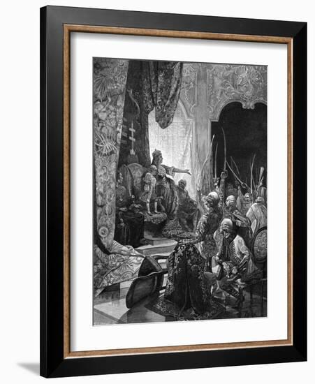 Maria Theresa Crown 1741-Alphonse Mucha-Framed Art Print