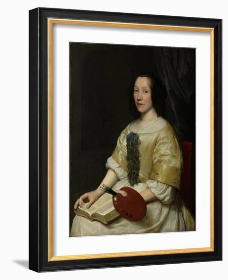 Maria Van Oosterwijck-Wallerant Vaillant-Framed Art Print