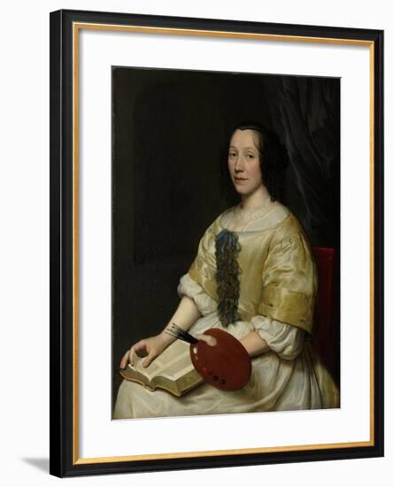 Maria Van Oosterwijck-Wallerant Vaillant-Framed Art Print