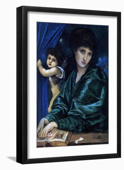 Maria Zambaco, the Artist's Mistress, 1870-Edward Burne-Jones-Framed Giclee Print