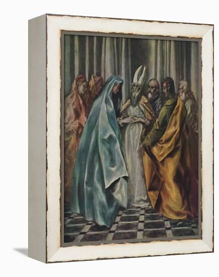 'Mariae Verlobnis', (The Betrothal of the Virgin), c1600- 1614, (1938)-El Greco-Framed Premier Image Canvas