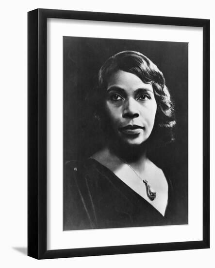Marian Anderson (1899-199), American Contralto-null-Framed Photographic Print