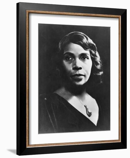 Marian Anderson (1899-199), American Contralto-null-Framed Photographic Print