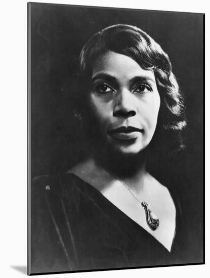 Marian Anderson (1899-199), American Contralto-null-Mounted Photographic Print