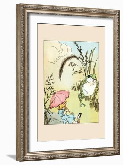 Marian, the Freckled Frog, And the Doll-Frances Beem-Framed Art Print