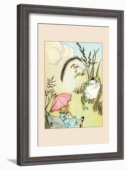 Marian, the Freckled Frog, And the Doll-Frances Beem-Framed Art Print