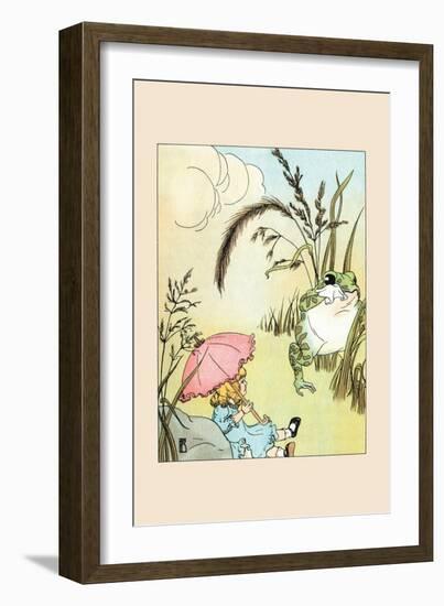 Marian, the Freckled Frog, And the Doll-Frances Beem-Framed Art Print