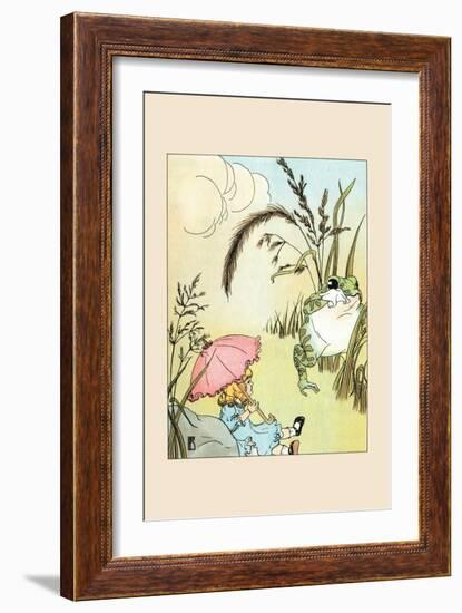 Marian, the Freckled Frog, And the Doll-Frances Beem-Framed Art Print