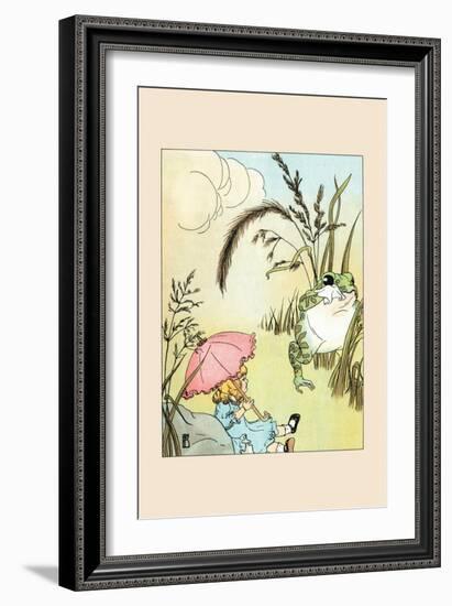 Marian, the Freckled Frog, And the Doll-Frances Beem-Framed Art Print