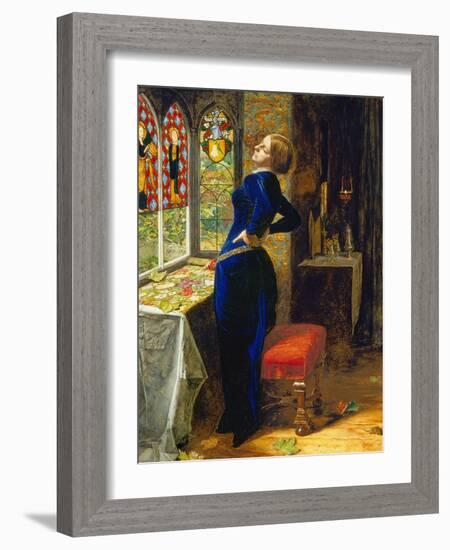 Mariana in the Moated Grange, 1851-John Everett Millais-Framed Giclee Print