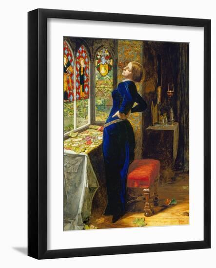 Mariana in the Moated Grange, 1851-John Everett Millais-Framed Giclee Print