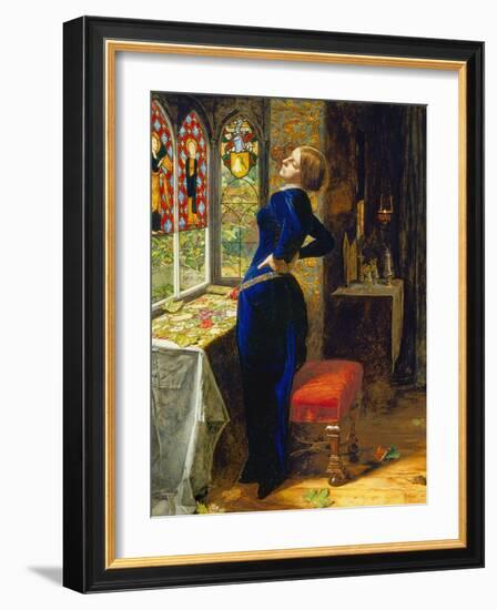 Mariana in the Moated Grange, 1851-John Everett Millais-Framed Giclee Print