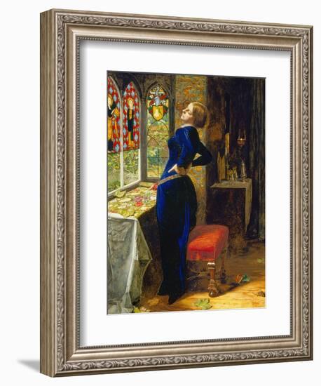 Mariana in the Moated Grange, 1851-John Everett Millais-Framed Giclee Print