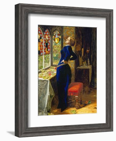 Mariana in the Moated Grange, 1851-John Everett Millais-Framed Giclee Print