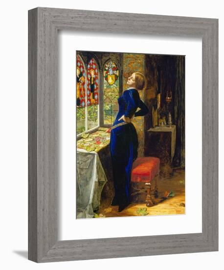 Mariana in the Moated Grange, 1851-John Everett Millais-Framed Giclee Print