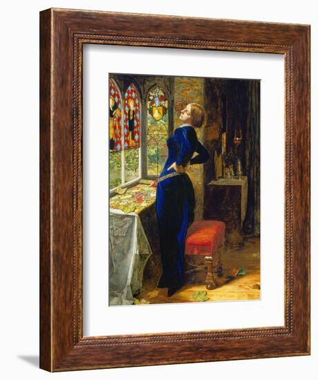 Mariana in the Moated Grange, 1851-John Everett Millais-Framed Giclee Print