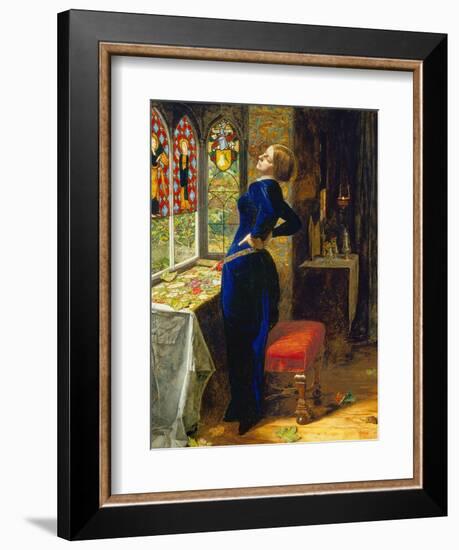 Mariana in the Moated Grange, 1851-John Everett Millais-Framed Giclee Print