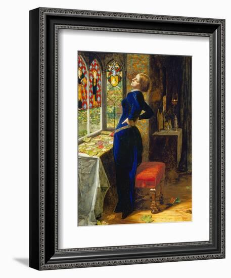 Mariana in the Moated Grange, 1851-John Everett Millais-Framed Giclee Print