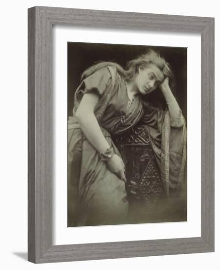 Mariana-Julia Margaret Cameron-Framed Photographic Print