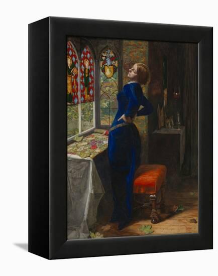 Mariana-John Everett Millais-Framed Premier Image Canvas
