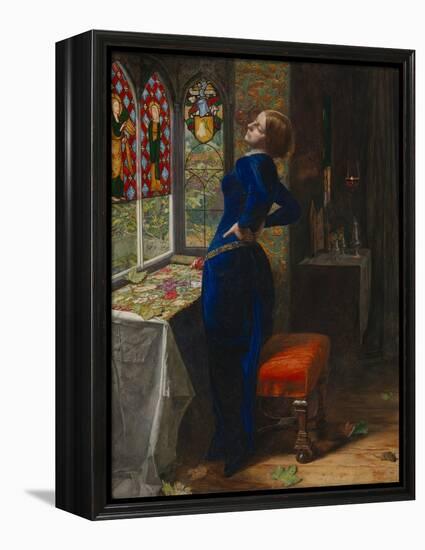 Mariana-John Everett Millais-Framed Premier Image Canvas