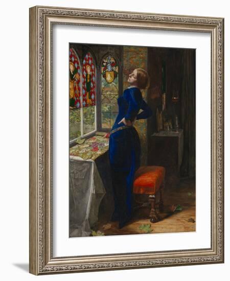 Mariana-John Everett Millais-Framed Giclee Print