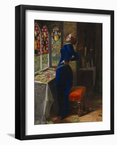 Mariana-John Everett Millais-Framed Giclee Print