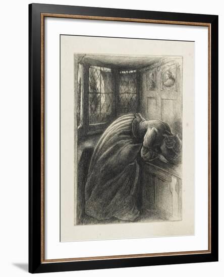 Mariana-John Everett Millais-Framed Giclee Print