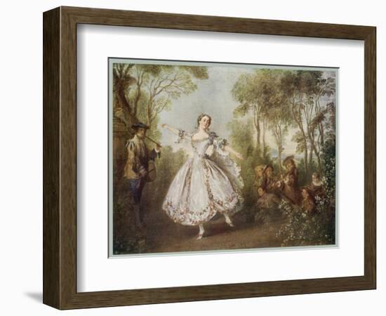 Marianne de Camargo Belgian Ballerina is Not Only a Remarkably Talented Dancer-null-Framed Photographic Print