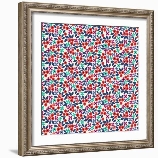 Marianne Floral-null-Framed Giclee Print