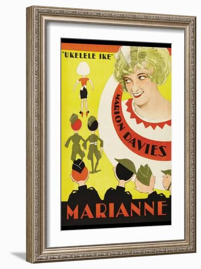 Marianne-null-Framed Art Print