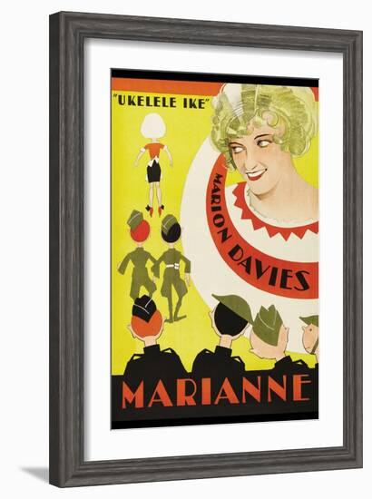 Marianne-null-Framed Art Print