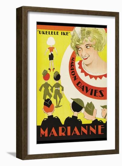 Marianne-null-Framed Art Print